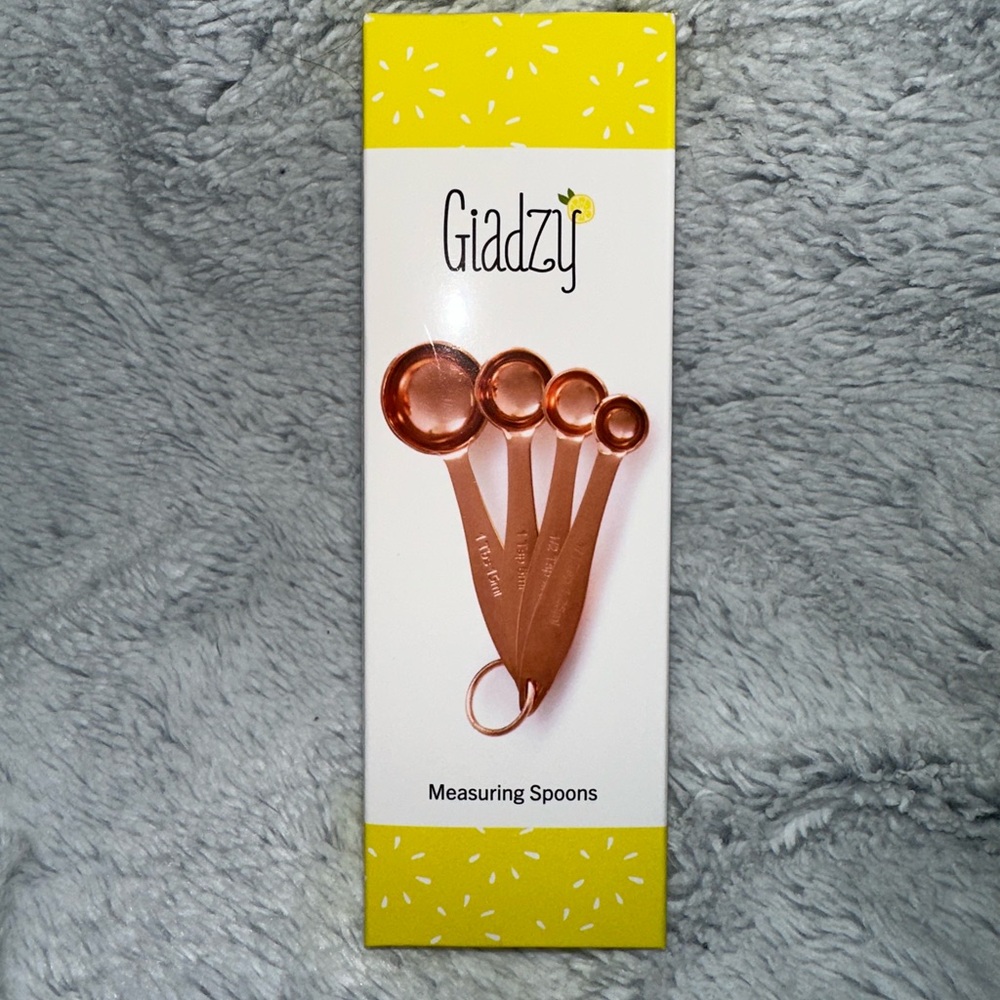 NWT Giadzy copper plated measuring spoons